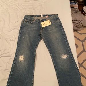 NWT Sz 10 Distressed Lucky jeans